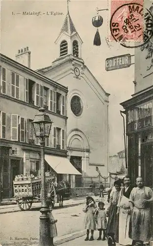 AK / Ansichtskarte  Malakoff_92_Hauts-de-Seine Eglise 