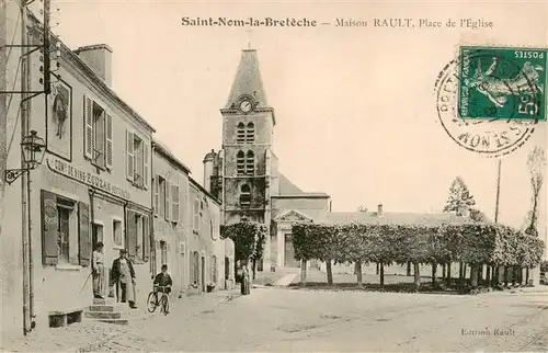 AK / Ansichtskarte  Saint-Nom-la-Breteche_78_Yvelines Maison Rault Place de l'Eglise 