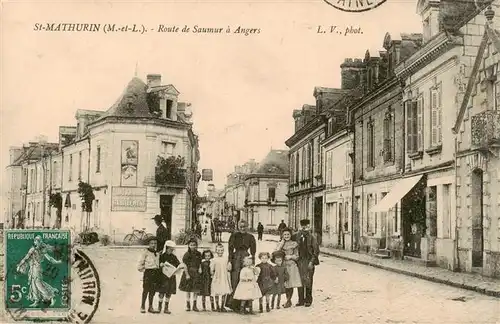 AK / Ansichtskarte  St-Mathurin-sur-Loire_49_Maine-et-Loire Route de Saumur a Angers 