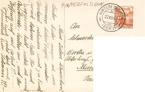 AK / Ansichtskarte  Hinterfultigen Teilansicht Hinterfultigen