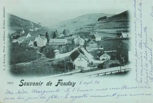 AK / Ansichtskarte  Fouday_67_Bas-Rhin Panorama 