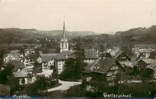 AK / Ansichtskarte  Ganterschwil_Ganterswil_SG Ortsansicht mit Kirche 