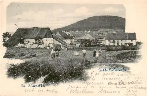 AK / Ansichtskarte  Labaroche_Zell_68_Haut-Rhin Ortsansicht Chapelle Kapelle 