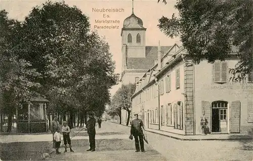 AK / Ansichtskarte  Neubreisach_Neuf-Brisach_68_Haut-Rhin Marktstrasse Paradeplatz 