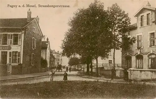 AK / Ansichtskarte  Pagny_-sur-Moselle_57 Strassburgerstrasse 