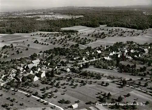 AK / Ansichtskarte  Langrickenbach_TG Fliegeraufnahme 