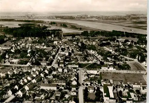 AK / Ansichtskarte  Monheim_Rhein Fliegeraufnahme Monheim Rhein