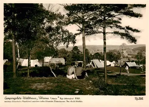 AK / Ansichtskarte  Ochsenfurt Campingplatz Waldhaus Polisina Ochsenfurt