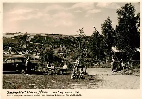 AK / Ansichtskarte  Ochsenfurt Campingplatz Waldhaus Polisina Ochsenfurt