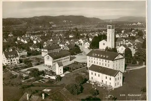 AK / Ansichtskarte  Niederuzwil_Uzwil_SG Panorama Blick zur Kirche 