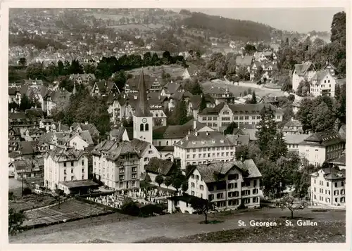 AK / Ansichtskarte  St_Georgen_St_Gallen Stadtpanorama St_Georgen_St_Gallen