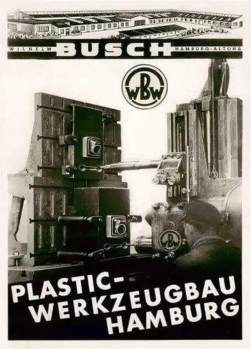 AK / Ansichtskarte 73873259 Altona__Hamburg Plastic-Werkzeugbau Wilhelm Busch 