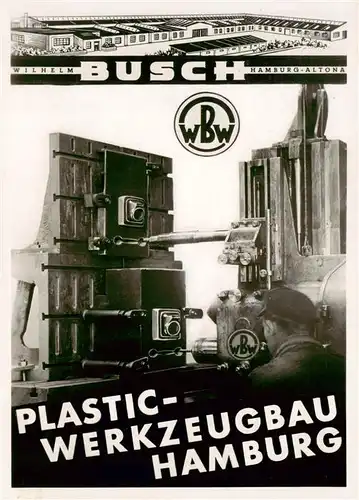 AK / Ansichtskarte  Altona__Hamburg Plastic-Werkzeugbau Wilhelm Busch 