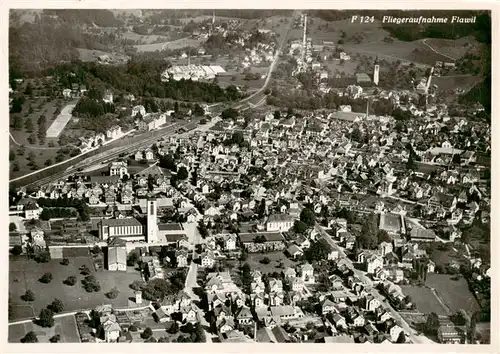 AK / Ansichtskarte  Flawil_SG Fliegeraufnahme 