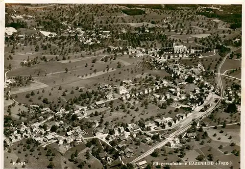 AK / Ansichtskarte  Bazenheid_SG Fliegeraufnahme 