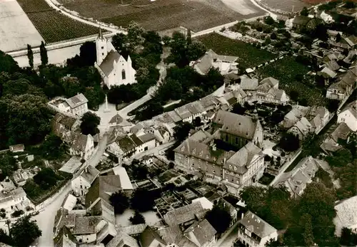 AK / Ansichtskarte  Ingelheim_Rhein Stadtteil Sued mit Burgkirche Ingelheim Rhein