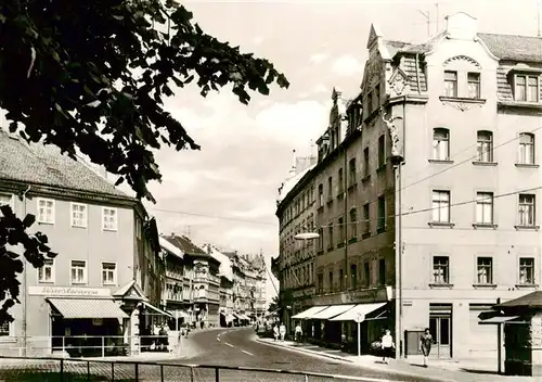 AK / Ansichtskarte  Loebau_Sachsen Bahnhofstrasse Loebau Sachsen