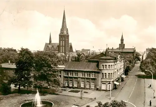 AK / Ansichtskarte  Bitterfeld HO Hotel Central Walter Rathenau Strasse Bitterfeld