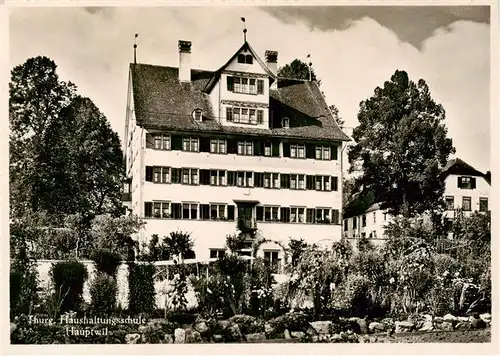 AK / Ansichtskarte  Hauptwil_TG Thurg Haushaltungsschule 