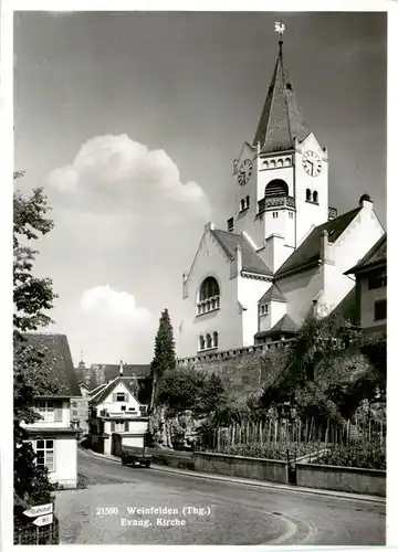 AK / Ansichtskarte  Weinfelden_TG Ev Kirche 