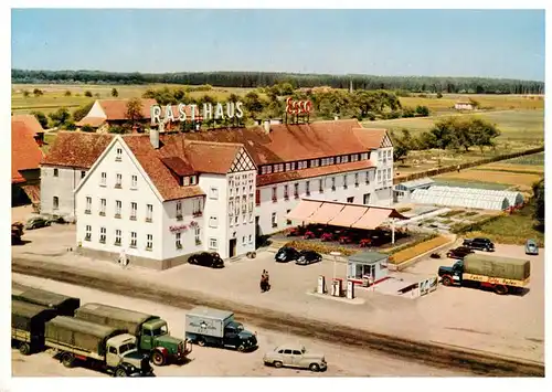 AK / Ansichtskarte  Dornstadt_Wuerttemberg_Ulm Hotel Rasthaus Chausee 