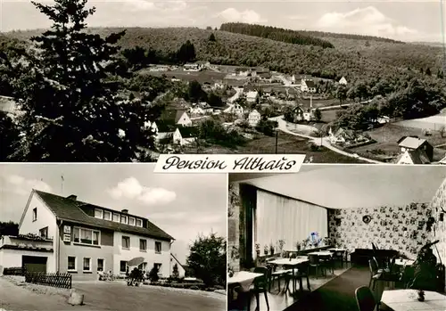 AK / Ansichtskarte  Oberheuslingen_Freudenberg Panorama Pension Althaus 