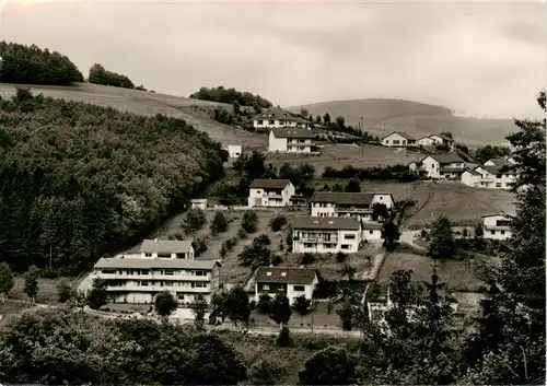 AK / Ansichtskarte  Waldmichelbach_Wald-Michelbach Pension Kur und Heilbad Taufertshoefer Panorama 