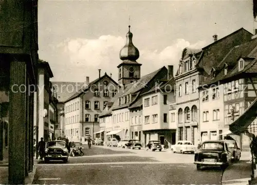 AK / Ansichtskarte  Marktheidenfeld Am Marktplatz Marktheidenfeld