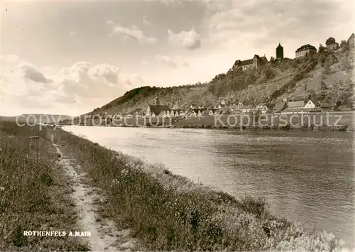 AK / Ansichtskarte  Rothenfels_Unterfranken Mainpartie Rothenfels Unterfranken