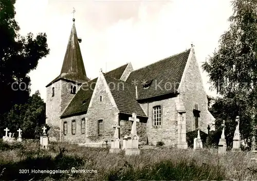 AK / Ansichtskarte 73873636 Hoheneggelsen_Soehlde Wehrkirche 