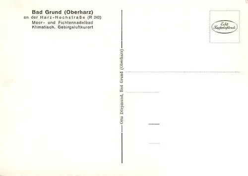 AK / Ansichtskarte  Bad_Grund Kinderheim Falkenegg Kupfertiefdruck Bad_Grund