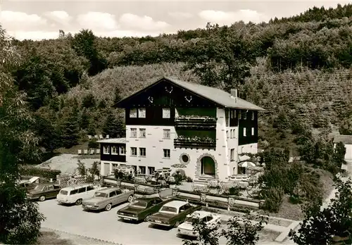 AK / Ansichtskarte  Rothenkirchen_Huenfeld Waldgasthof Forellen-Rainmuehle Rothenkirchen Huenfeld