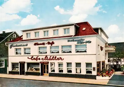 AK / Ansichtskarte 73873764 Widdert_Solingen Tanz-Café Mueller Restaurant 