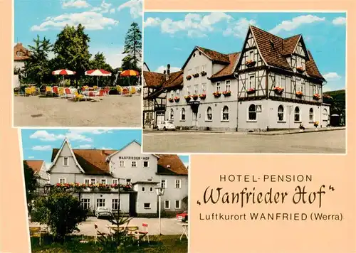 AK / Ansichtskarte  Wanfried Hotel Pension Wanfrieder Hof Wanfried