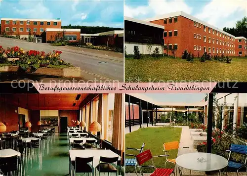 AK / Ansichtskarte  Treuchtlingen Berufsgenossenschaftliches Schulungsheim Speisesaal Garten Treuchtlingen