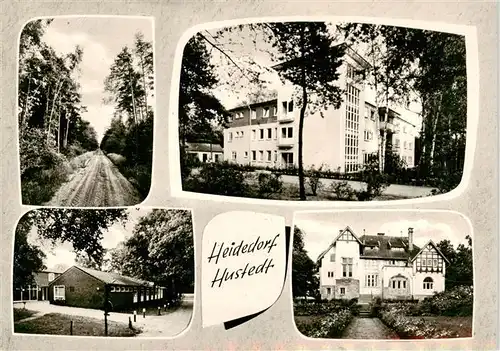 AK / Ansichtskarte 73873931 Hustedt_Celle Teilansichten Waldweg Hustedt_Celle