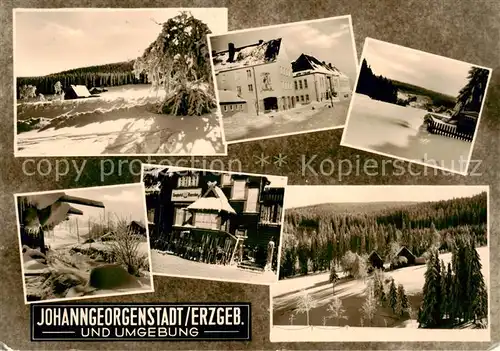 AK / Ansichtskarte 73873952 Johanngeorgenstadt und Umgebung Teilansichten Johanngeorgenstadt