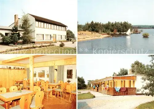 AK / Ansichtskarte  Nieder_Seifersdorf LPG Am Stausee Gaestehaus Strand Bauernstube Touristenunterkunft Nieder Seifersdorf