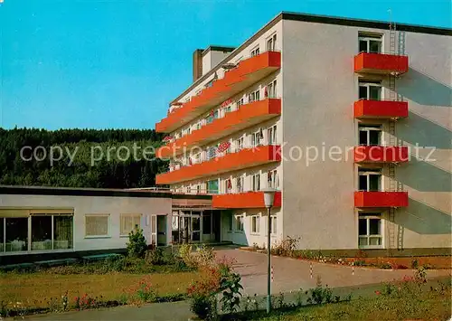 AK / Ansichtskarte 73873980 Neukirchen_Knuellgebirge Sanatorium Dr W Bartsch Neukirchen Knuellgebirge