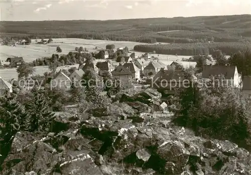 AK / Ansichtskarte  Gruenbach_Vogtland Fliegeraufnahme Gruenbach_Vogtland