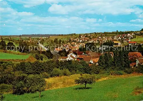 AK / Ansichtskarte  Aach_Dornstetten Drei Taeler Ort Panorama Aach_Dornstetten