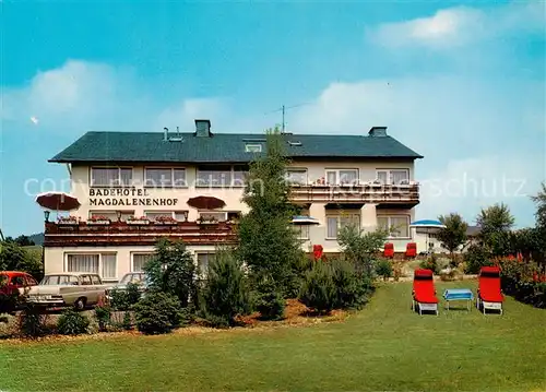 AK / Ansichtskarte  Willingen_Sauerland Badehotel Magdalenenhof Willingen_Sauerland