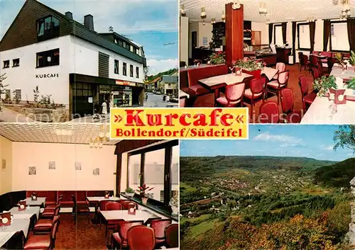 AK / Ansichtskarte  Bollendorf__Suedeifel Kurcafe Gastraeume Panorama 