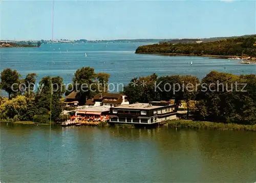 AK / Ansichtskarte  Ratzeburg Hotel Restaurant Cafe Der Seehof Fliegeraufnahme Ratzeburg