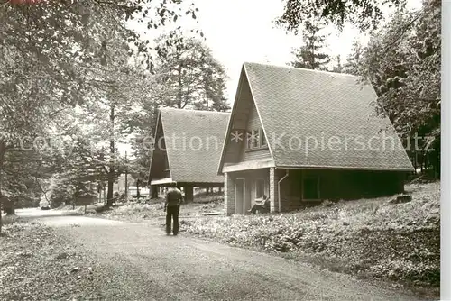 AK / Ansichtskarte  Floh-Seligenthal Rennsteighuetten an der Ebertswiese Floh-Seligenthal