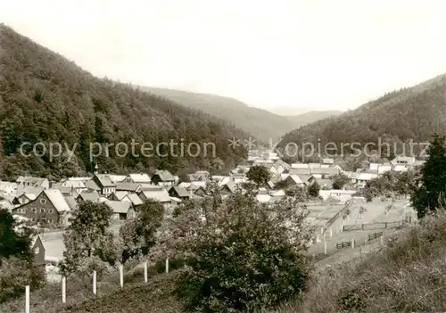 AK / Ansichtskarte  Schleusingerneundorf Panorama Schleusingerneundorf