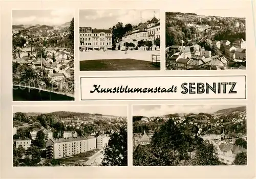 AK / Ansichtskarte  Sebnitz Panorama Marktplatz Teilansichten Sebnitz