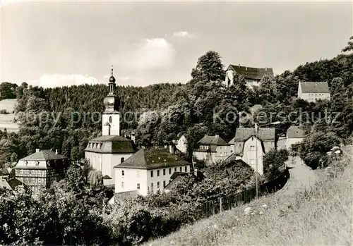 AK / Ansichtskarte  Graefenthal Panorama Kirche Graefenthal