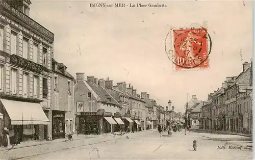 AK / Ansichtskarte  Isigny-sur-Mer_14_Calvados La Place Gambetta 