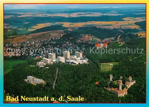 AK / Ansichtskarte  Bad_Neustadt Fliegeraufnahme Bad_Neustadt